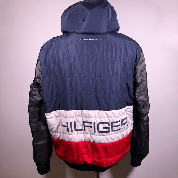TOMMY Hilfiger Hooded Winter Insulated Jacket - Picture 9 of 15